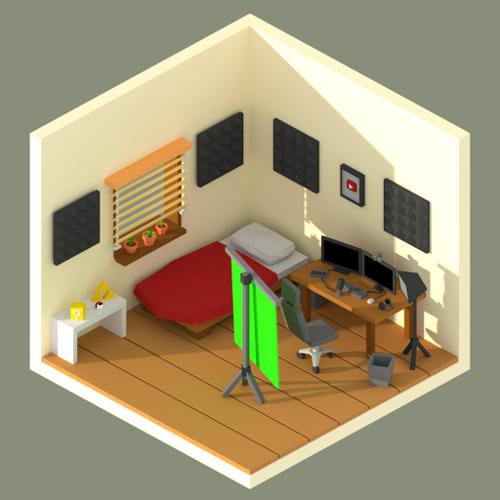 Isometric room [Youtuber] preview image
